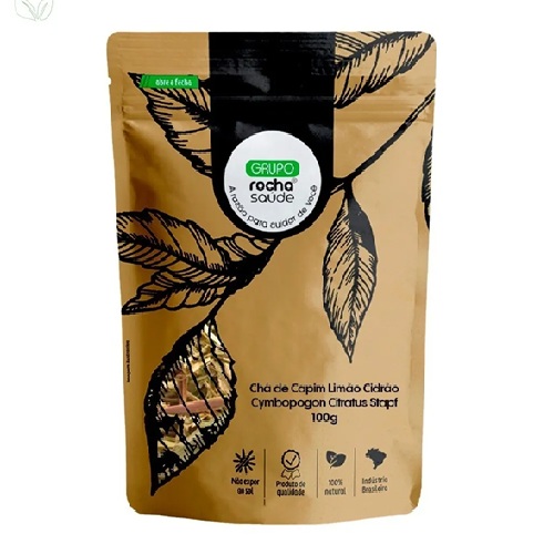 Chá Capim Limão Natural Grupo Rocha 100g