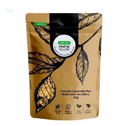 Cha de Camomila Flor Grupo Rocha 100g