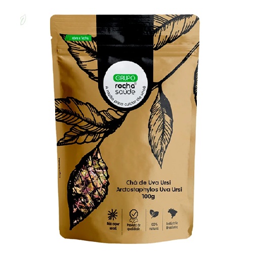 Chá de Uva Ursi Natural Grupo Rocha 100g